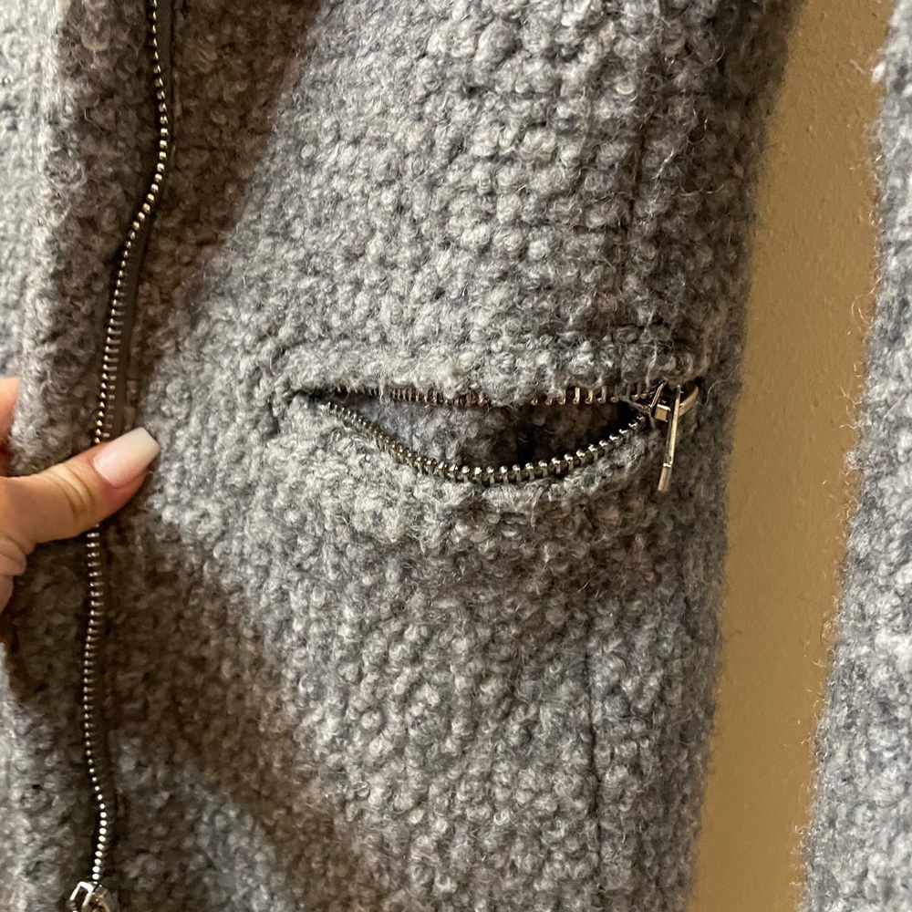 H&M grey wool jacket - Picture 6 of 7